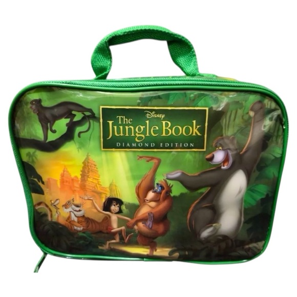 Disney Jungle Book Green Lunch Bag New! - Picture 1 of 2